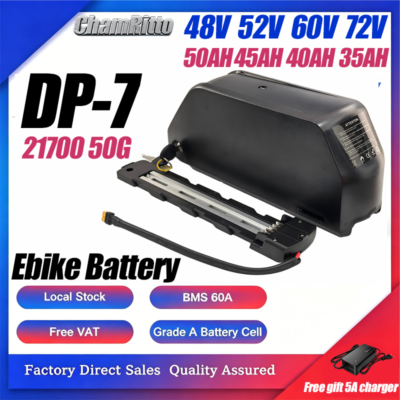 Ebike Conversion Kit 72V 3000W - Electric bike Batterie 36v 48v 52v