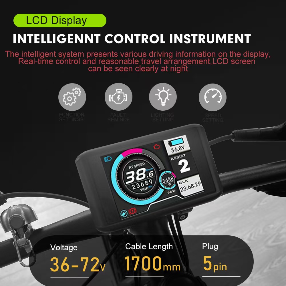 Mtx39 60v 72v 3000w Rear Hub M - огляд і ціна Ebike Conversion Kit 72V 3000W