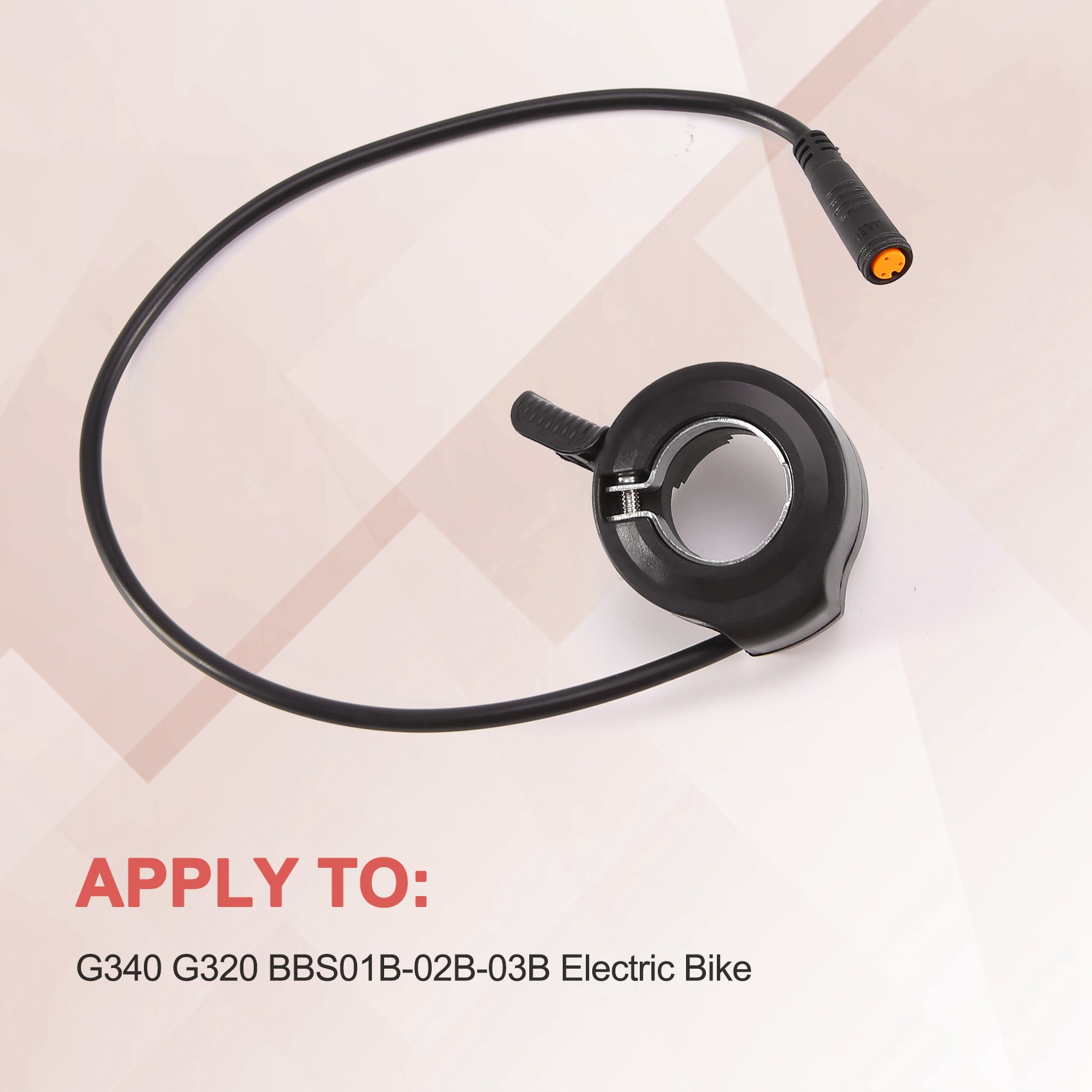 ABME New Thumb Throttle for Mi - огляд і ціна Mid Drive Motor Kit 52V 1000W