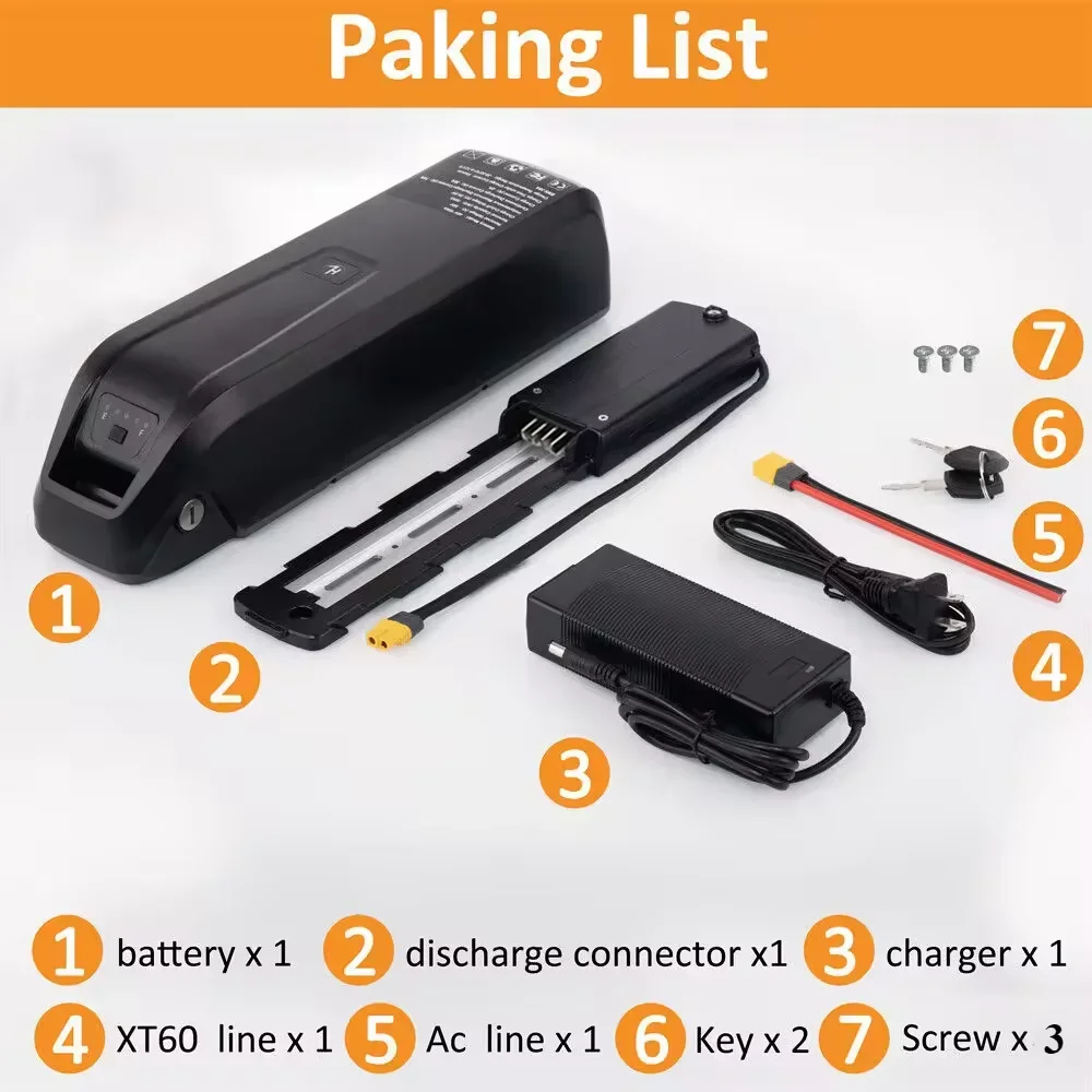 For Hailong EBike Battery 36V  - огляд і ціна Ebike Battery 48V 20Ah Hailong