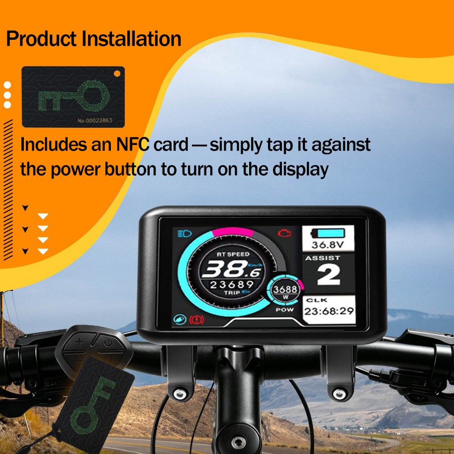 72V 3000W Snow Bike Conversion - огляд і ціна Ebike Conversion Kit 72V 3000W