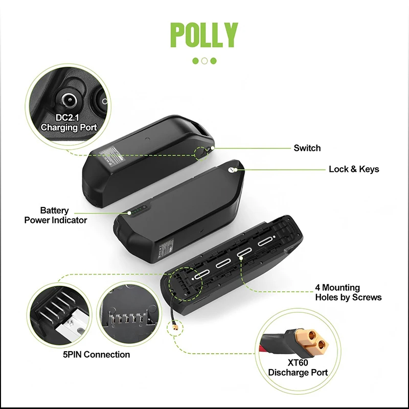 Electric bicycle bike battery  - огляд і ціна Electric Bicycle Battery 72V 30Ah